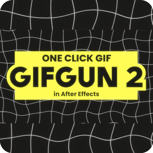 AE脚本-GifGun 2.0.15一键快速输出GIF动图格式插件