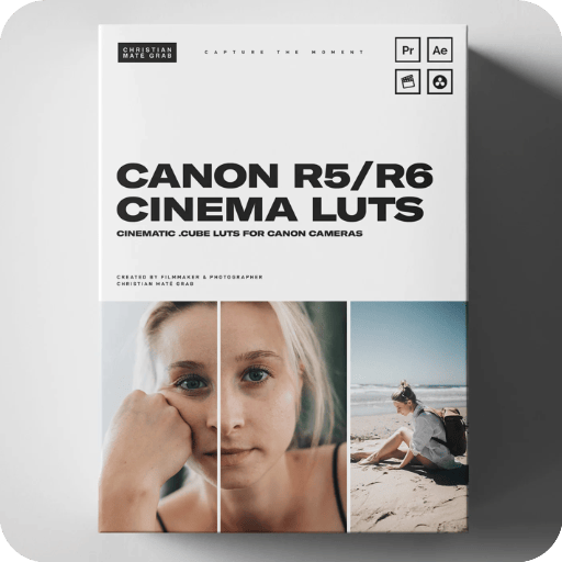 佳能R5/R6色彩还原及C-LOG3电影LUTs Canon R5/R6 Cinematic LUTs